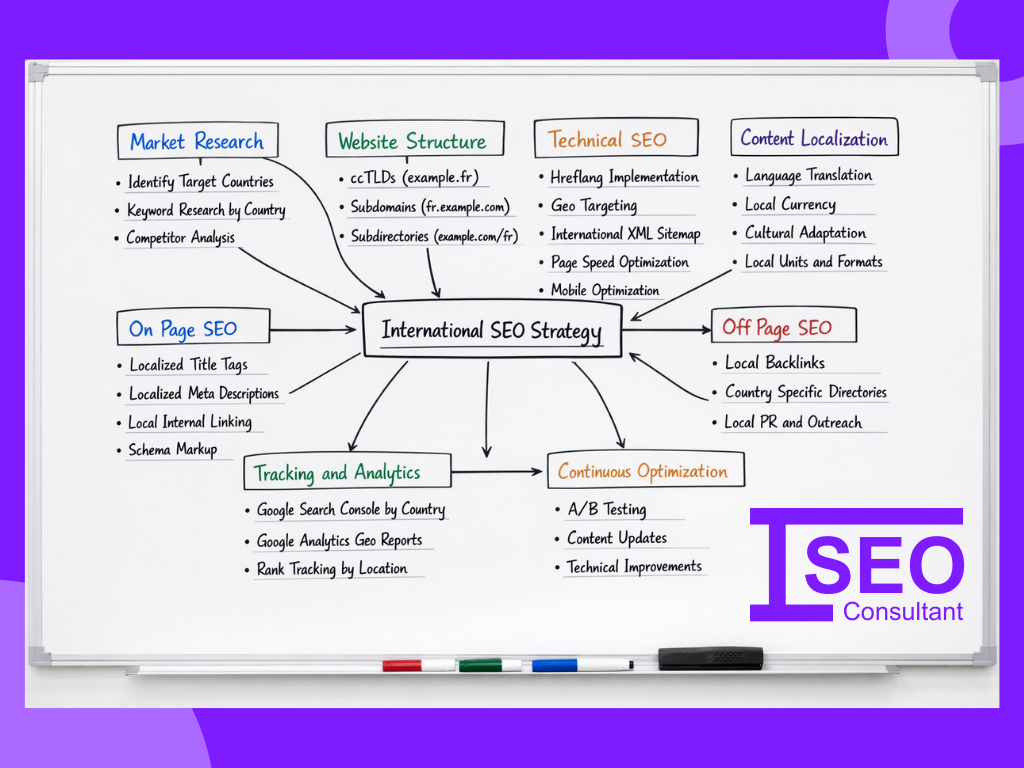 International SEO guide and global search optimization strategy